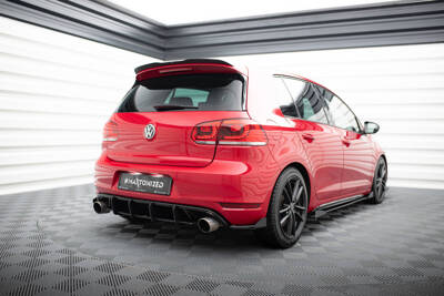 Splittery Tylne Boczne Street Pro + Flaps Volkswagen Golf GTI Mk6