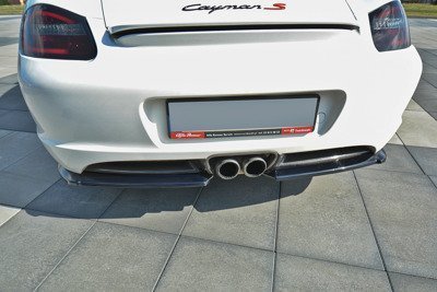 Splittery tylne boczne PORSCHE CAYMAN S 987C 