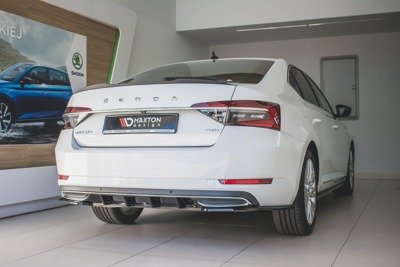 Tylna Dokładka Skoda Superb Liftback / Combi Mk3 FL